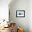 Weddell Seal Looking up out of the Water, Antarctica-Mint Images/ Art Wolfe-Framed Photographic Print displayed on a wall