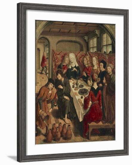 Wedding at Cana, 15th-16th Century-null-Framed Giclee Print