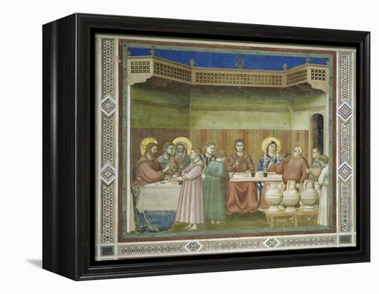 Wedding at Cana-Giotto di Bondone-Framed Premier Image Canvas