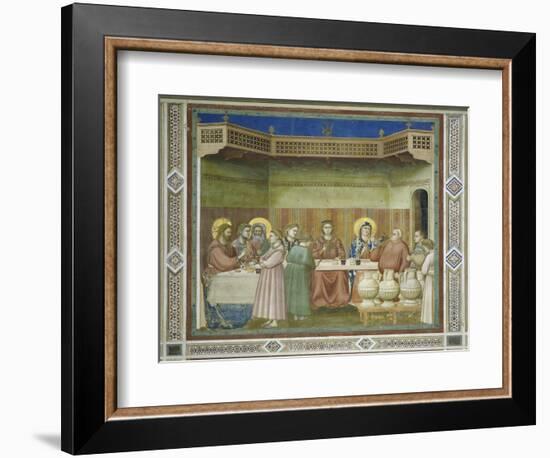 Wedding at Cana-Giotto di Bondone-Framed Giclee Print