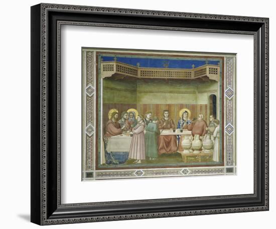 Wedding at Cana-Giotto di Bondone-Framed Giclee Print