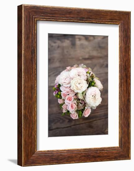 Wedding Bouquet of Peonies-Paul Rich Studio-Framed Photographic Print