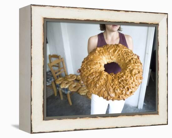 Wedding Bread, Crete, Greek Islands, Greece-Adam Tall-Framed Premier Image Canvas
