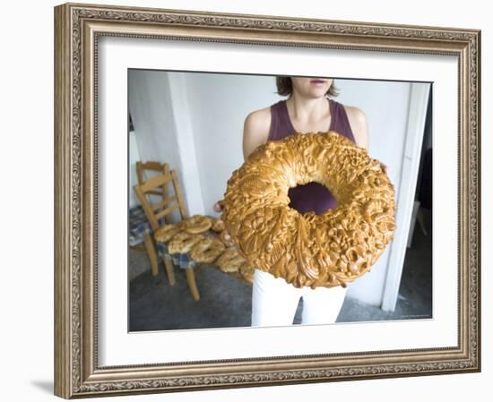 Wedding Bread, Crete, Greek Islands, Greece-Adam Tall-Framed Photographic Print