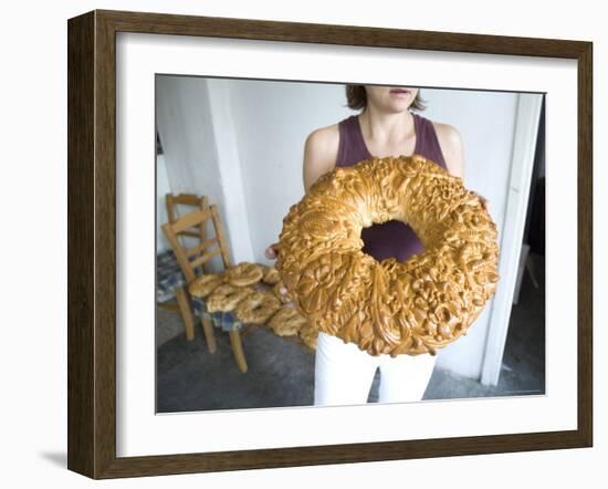 Wedding Bread, Crete, Greek Islands, Greece-Adam Tall-Framed Photographic Print