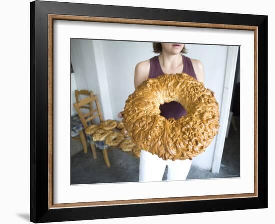 Wedding Bread, Crete, Greek Islands, Greece-Adam Tall-Framed Photographic Print