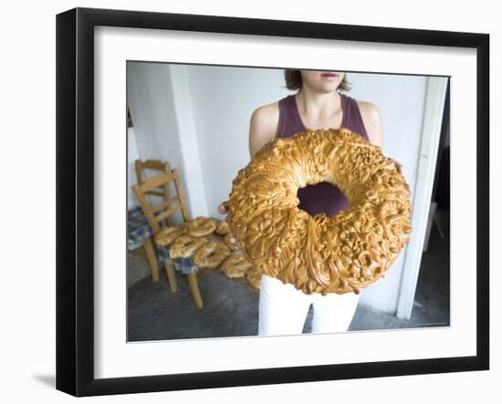 Wedding Bread, Crete, Greek Islands, Greece-Adam Tall-Framed Photographic Print