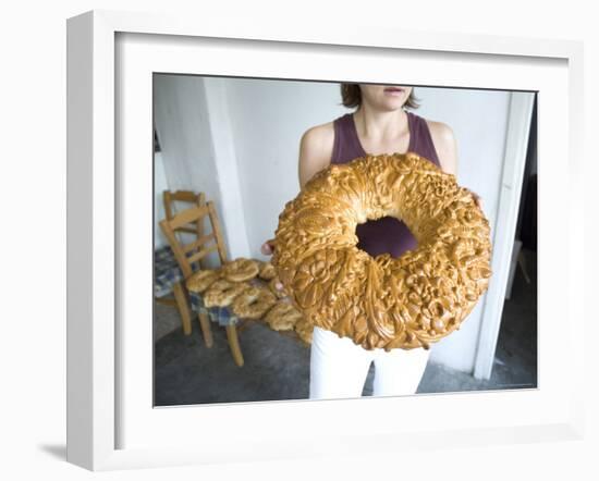Wedding Bread, Crete, Greek Islands, Greece-Adam Tall-Framed Photographic Print
