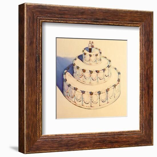 Wedding Cake, 1962-Wayne Thiebaud-Framed Art Print