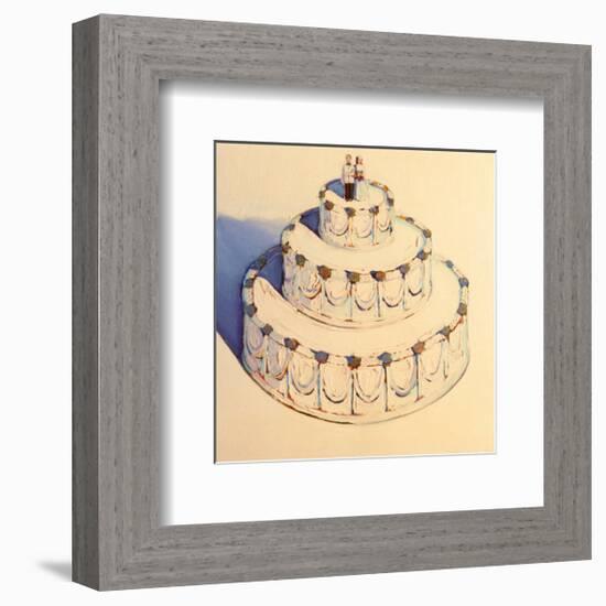 Wedding Cake, 1962-Wayne Thiebaud-Framed Art Print