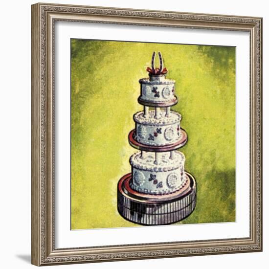 Wedding Cake-English School-Framed Giclee Print