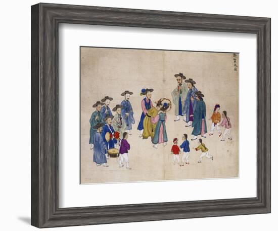 Wedding Ceremony-Kim Junkeun-Framed Giclee Print