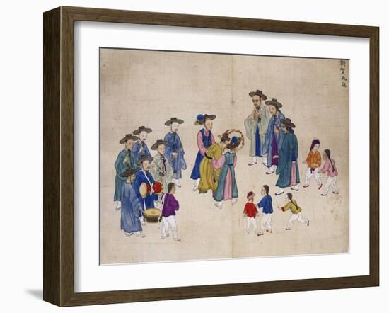 Wedding Ceremony-Kim Junkeun-Framed Giclee Print