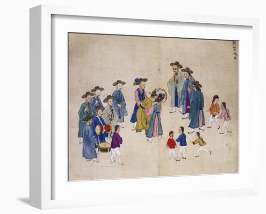 Wedding Ceremony-Kim Junkeun-Framed Giclee Print