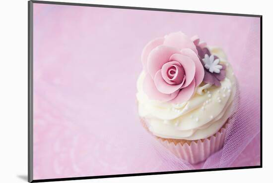 Wedding Cupcake-Ruth Black-Mounted Photographic Print