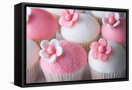 Wedding Cupcakes-Ruth Black-Framed Premier Image Canvas