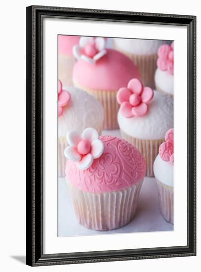 Wedding Cupcakes-Ruth Black-Framed Photographic Print