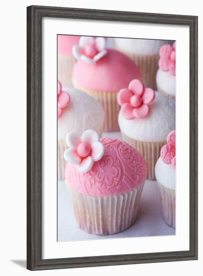 Wedding Cupcakes-Ruth Black-Framed Photographic Print