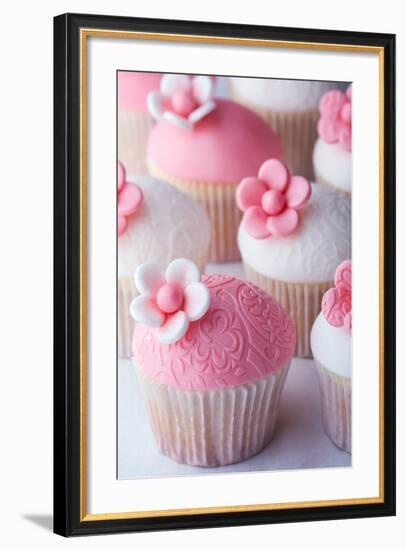 Wedding Cupcakes-Ruth Black-Framed Photographic Print