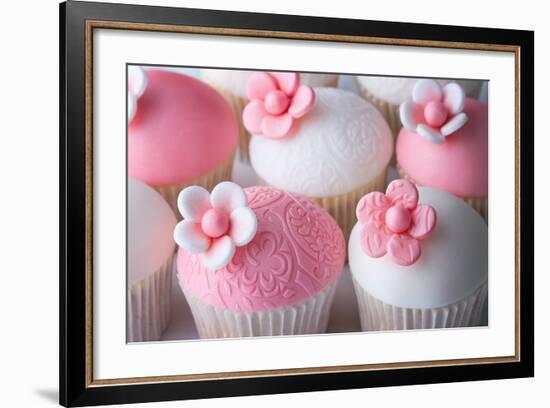 Wedding Cupcakes-Ruth Black-Framed Photographic Print