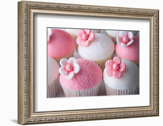 Wedding Cupcakes-Ruth Black-Framed Photographic Print