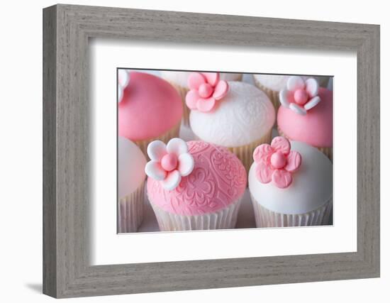 Wedding Cupcakes-Ruth Black-Framed Photographic Print