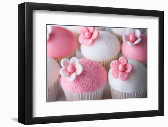 Wedding Cupcakes-Ruth Black-Framed Photographic Print