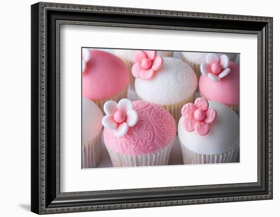 Wedding Cupcakes-Ruth Black-Framed Photographic Print