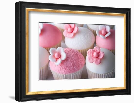 Wedding Cupcakes-Ruth Black-Framed Photographic Print