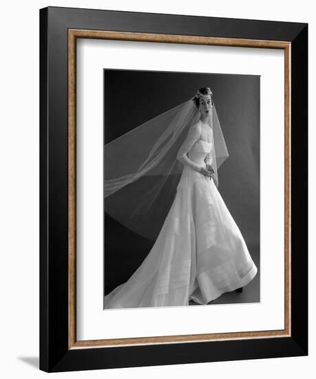 Wedding Dress, 1953-John French-Framed Giclee Print