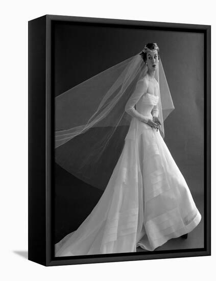 Wedding Dress, 1953-John French-Framed Premier Image Canvas