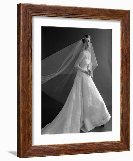 Wedding Dress, 1953-John French-Framed Giclee Print