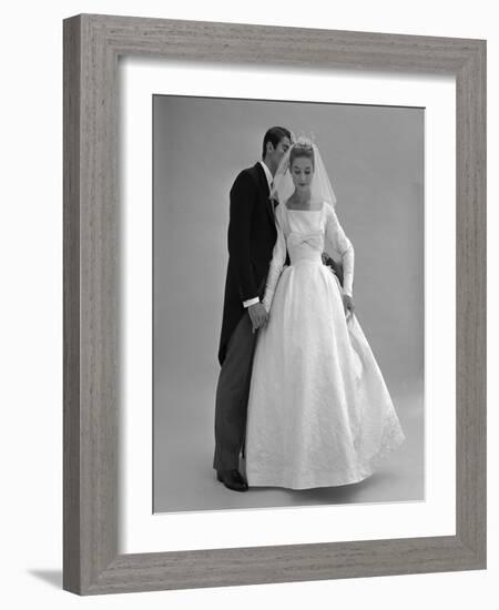 Wedding Dress, 1960s-John French-Framed Giclee Print