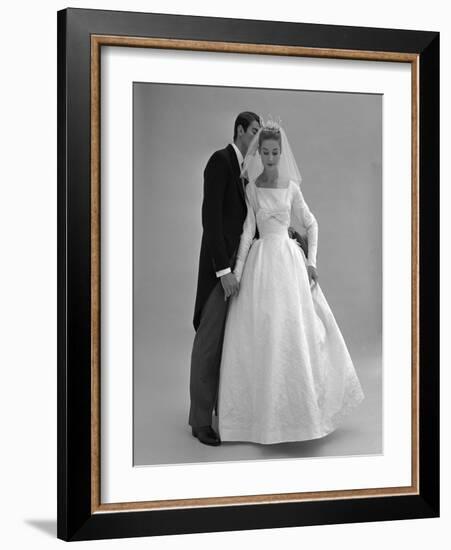 Wedding Dress, 1960s-John French-Framed Giclee Print