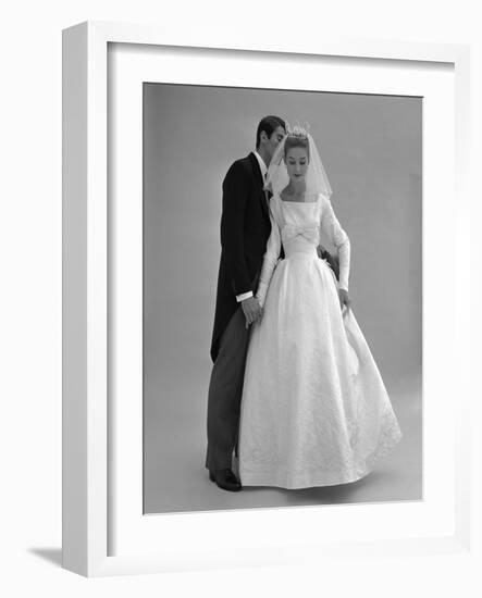 Wedding Dress, 1960s-John French-Framed Giclee Print