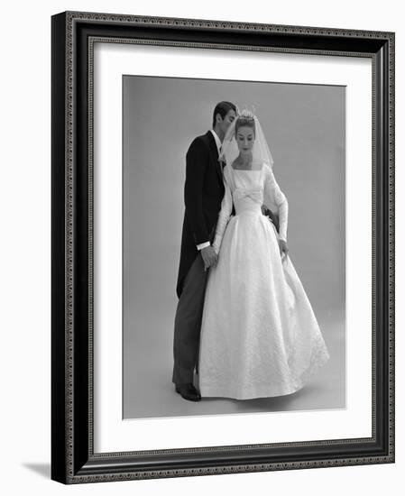 Wedding Dress, 1960s-John French-Framed Giclee Print