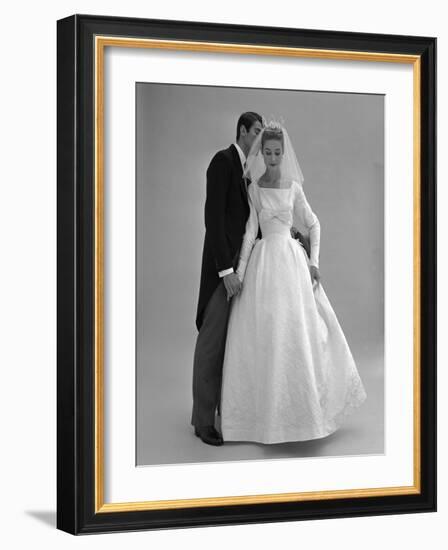 Wedding Dress, 1960s-John French-Framed Giclee Print