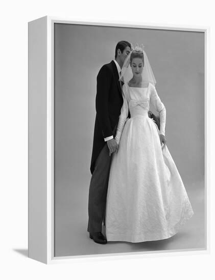 Wedding Dress, 1960s-John French-Framed Premier Image Canvas