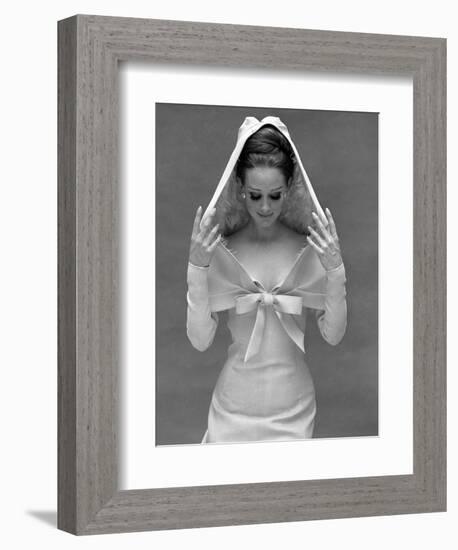 Wedding Dress, Paris, September 1st 1964-John French-Framed Giclee Print