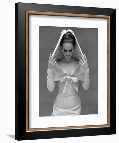 Wedding Dress, Paris, September 1st 1964-John French-Framed Giclee Print