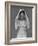 Wedding Dress, Paris, September 1st 1964-John French-Framed Giclee Print