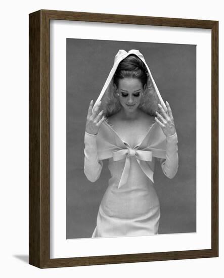 Wedding Dress, Paris, September 1st 1964-John French-Framed Giclee Print