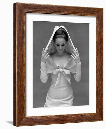 Wedding Dress, Paris, September 1st 1964-John French-Framed Giclee Print