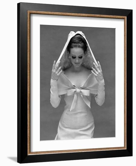 Wedding Dress, Paris, September 1st 1964-John French-Framed Giclee Print