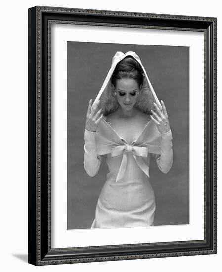 Wedding Dress, Paris, September 1st 1964-John French-Framed Giclee Print