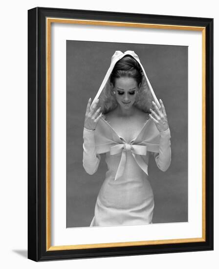 Wedding Dress, Paris, September 1st 1964-John French-Framed Giclee Print