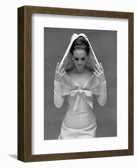 Wedding Dress, Paris, September 1st 1964-John French-Framed Giclee Print