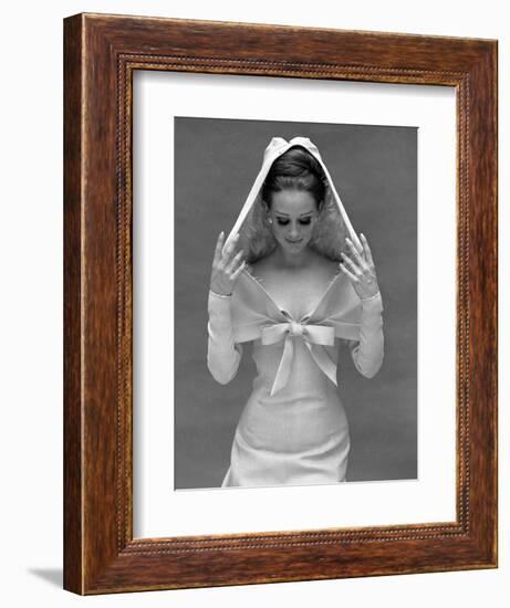 Wedding Dress, Paris, September 1st 1964-John French-Framed Giclee Print