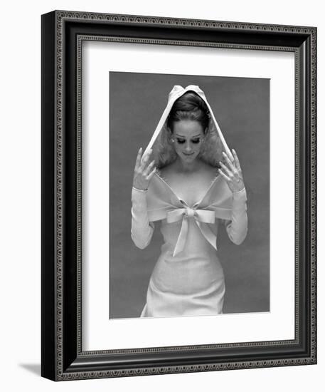 Wedding Dress, Paris, September 1st 1964-John French-Framed Giclee Print