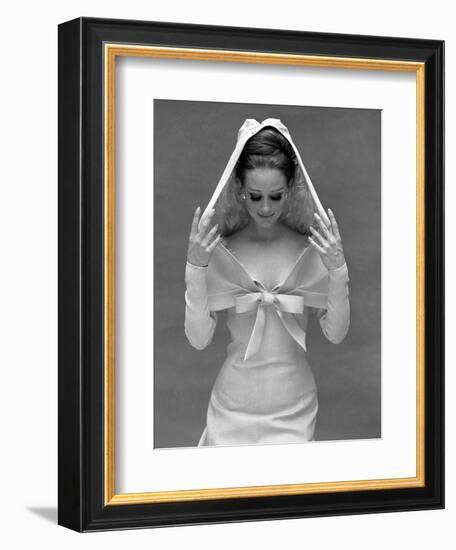 Wedding Dress, Paris, September 1st 1964-John French-Framed Giclee Print